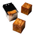 Rant cukierniczy do wypieku kwadratowych croissantów CV1 CUBE, 60x60x60 mm, croissant z czekoladą